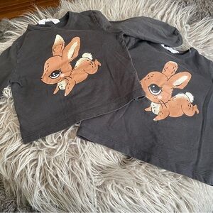 H&M TWINS?! EASTER/SPRING TODDLER TOPS
